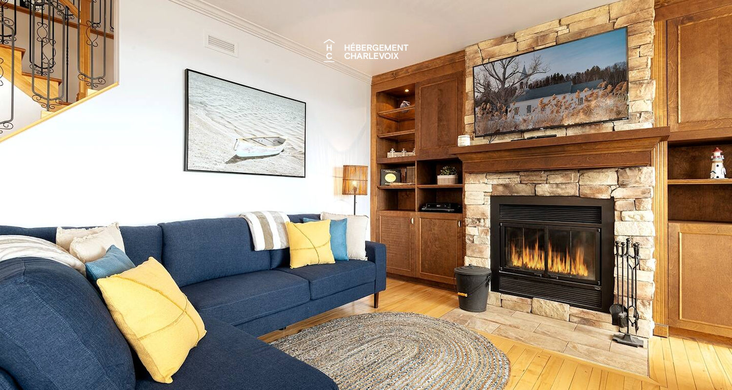 BRI-314 - Vue à couper le souffle sur le fleuve St-Laurent !